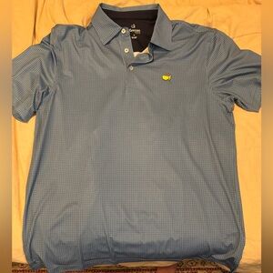 Masters Tech Blue Polo Shirt